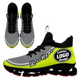 Custom Green Gray Maxsoul Shoes Personalized Sneaker FN030XD-D020388-22